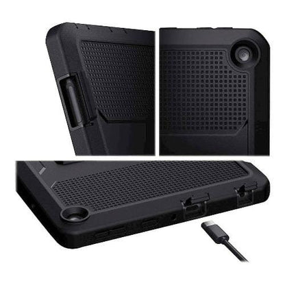 SaharaCase - Defense Protection Case - for Amazon Fire HD 8 2020 and Fire HD 8 Plus 2020 - Black - Sahara Case LLC